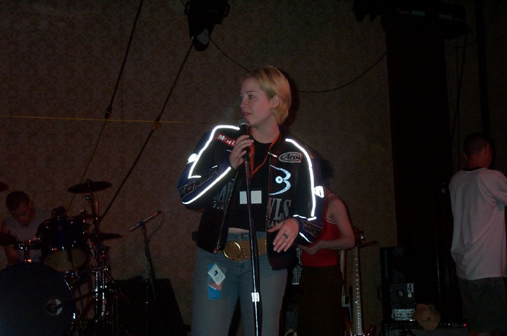 Stevie wearing that Bawls jacket